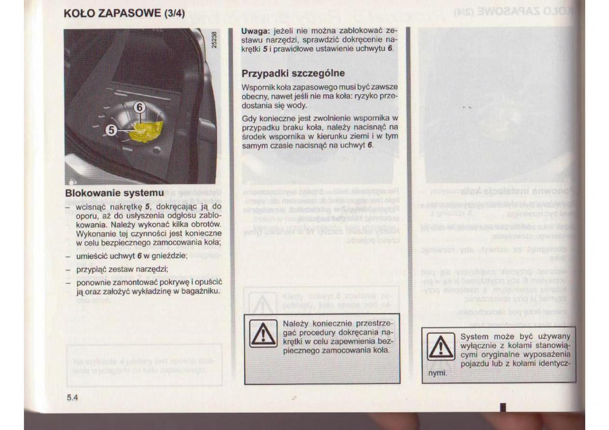 Renault Clio III PHI instrukcja obslugi / page 185