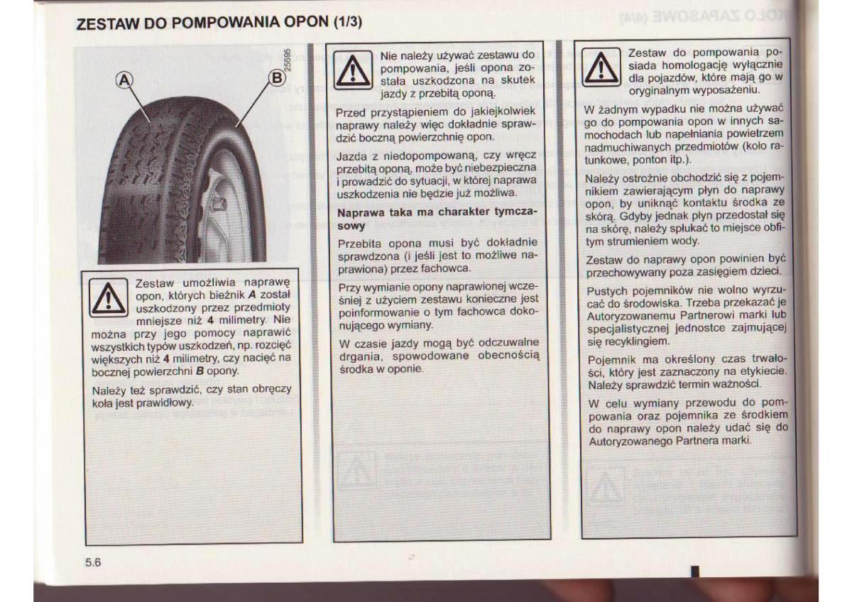 Renault Clio III PHI instrukcja obslugi / page 187