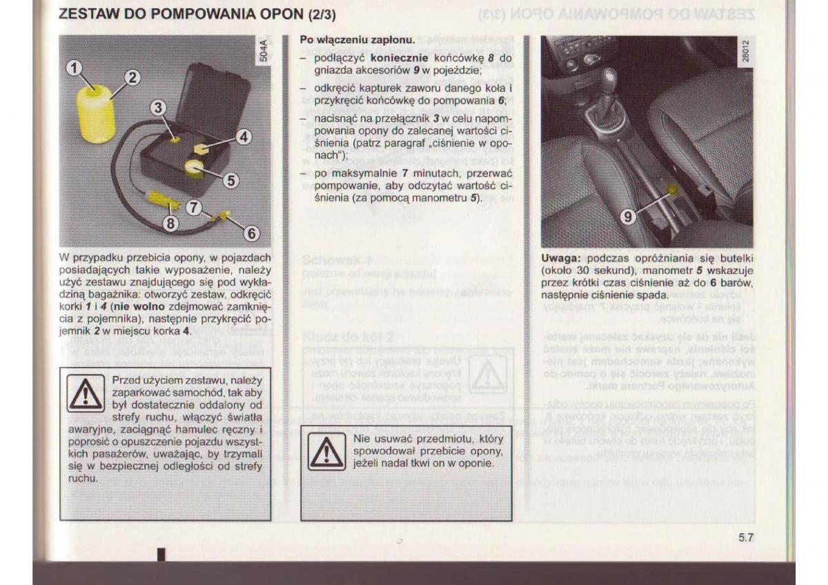 Renault Clio III PHI instrukcja obslugi / page 188