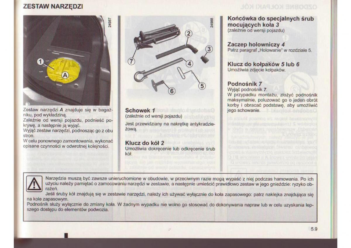 Renault Clio III PHI instrukcja obslugi / page 190