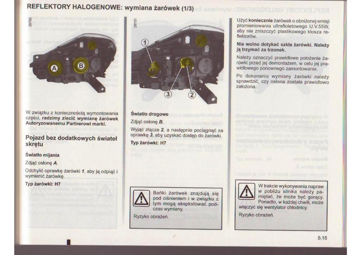 Renault Clio III PHI instrukcja obslugi / page 196