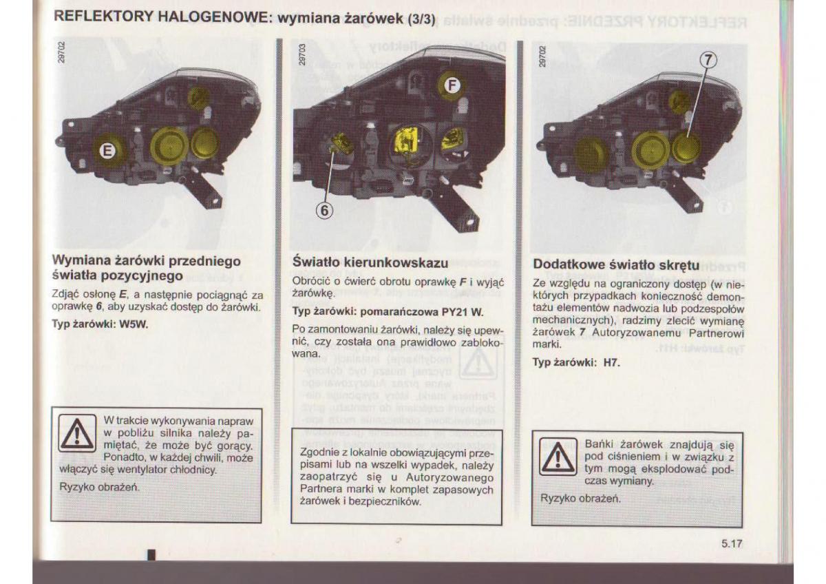 Renault Clio III PHI instrukcja obslugi / page 198