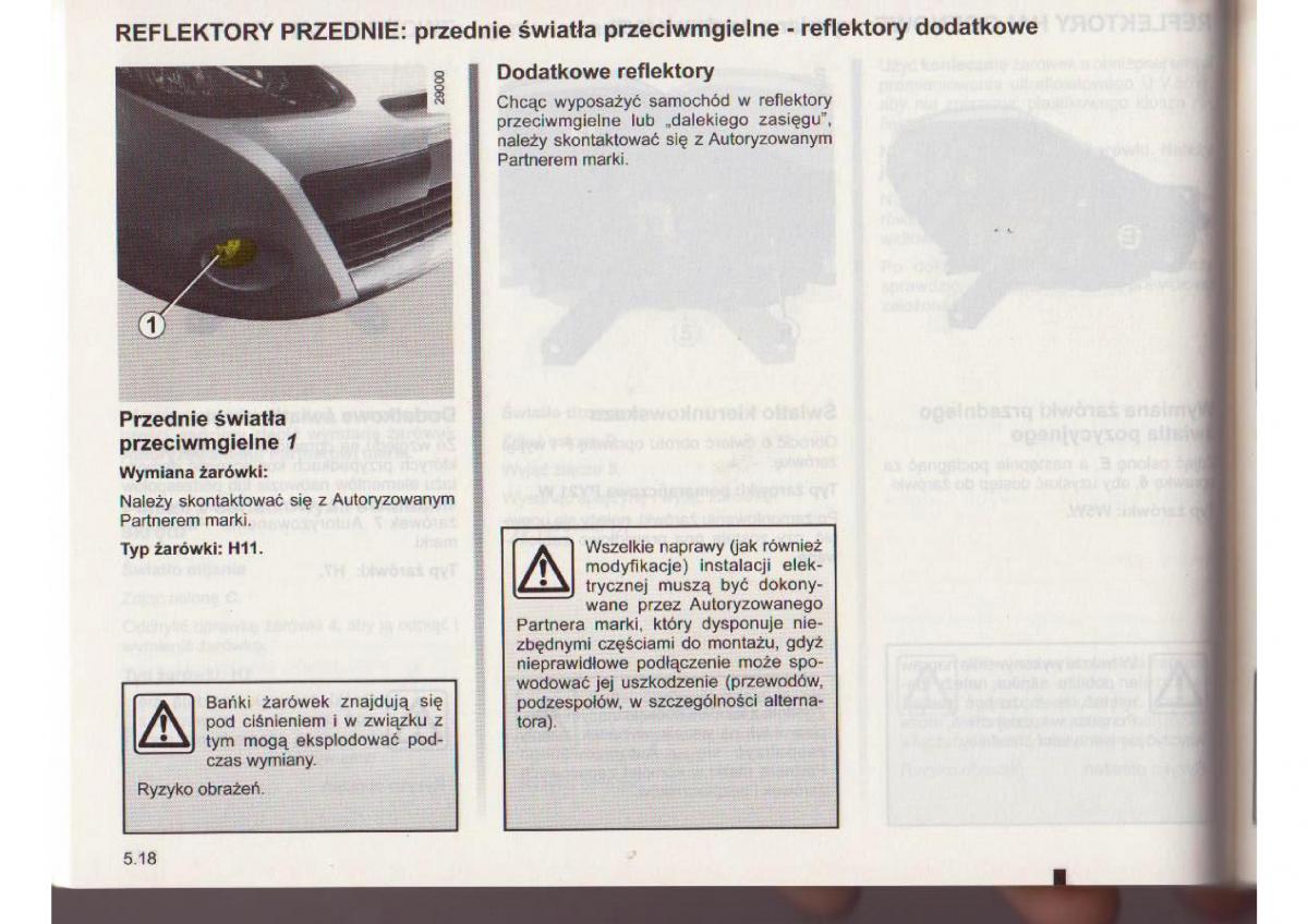 Renault Clio III PHI instrukcja obslugi / page 199