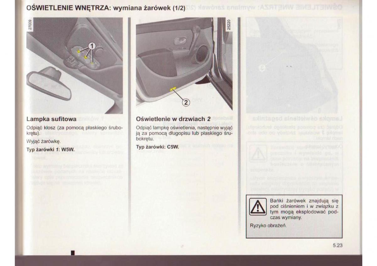 Renault Clio III PHI instrukcja obslugi / page 204