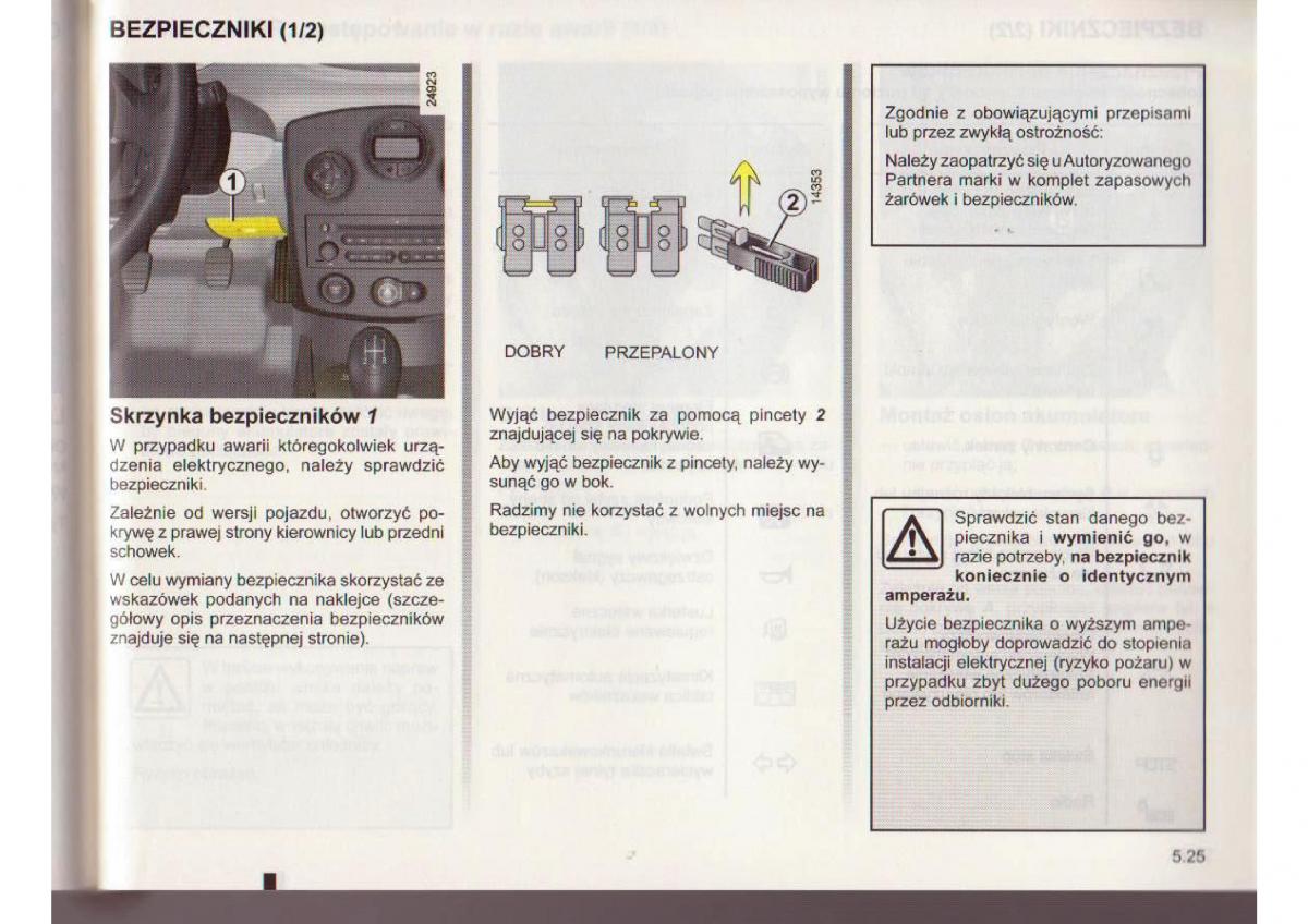 Renault Clio III PHI instrukcja obslugi / page 206