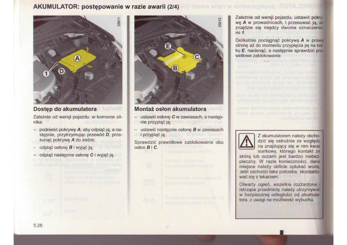 Renault Clio III PHI instrukcja obslugi / page 209