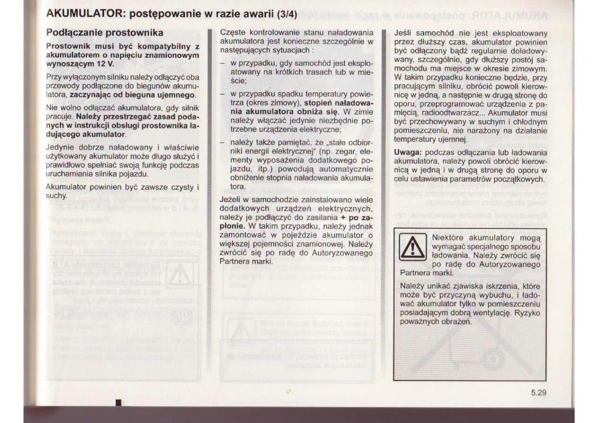 Renault Clio III PHI instrukcja obslugi / page 210