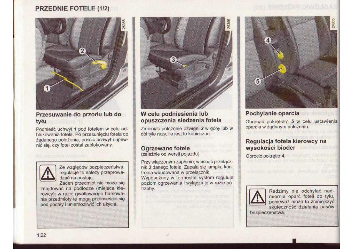 Renault Clio III PHI instrukcja obslugi / page 23