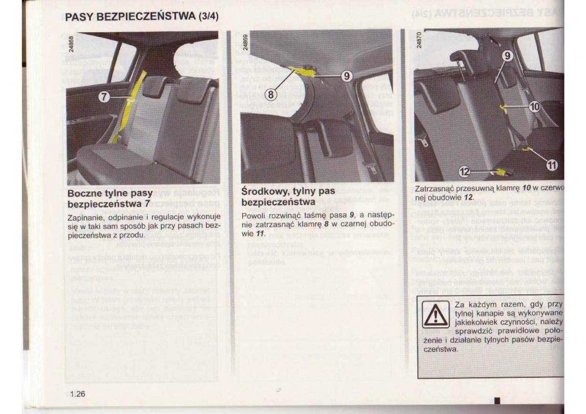 Renault Clio III PHI instrukcja obslugi / page 27