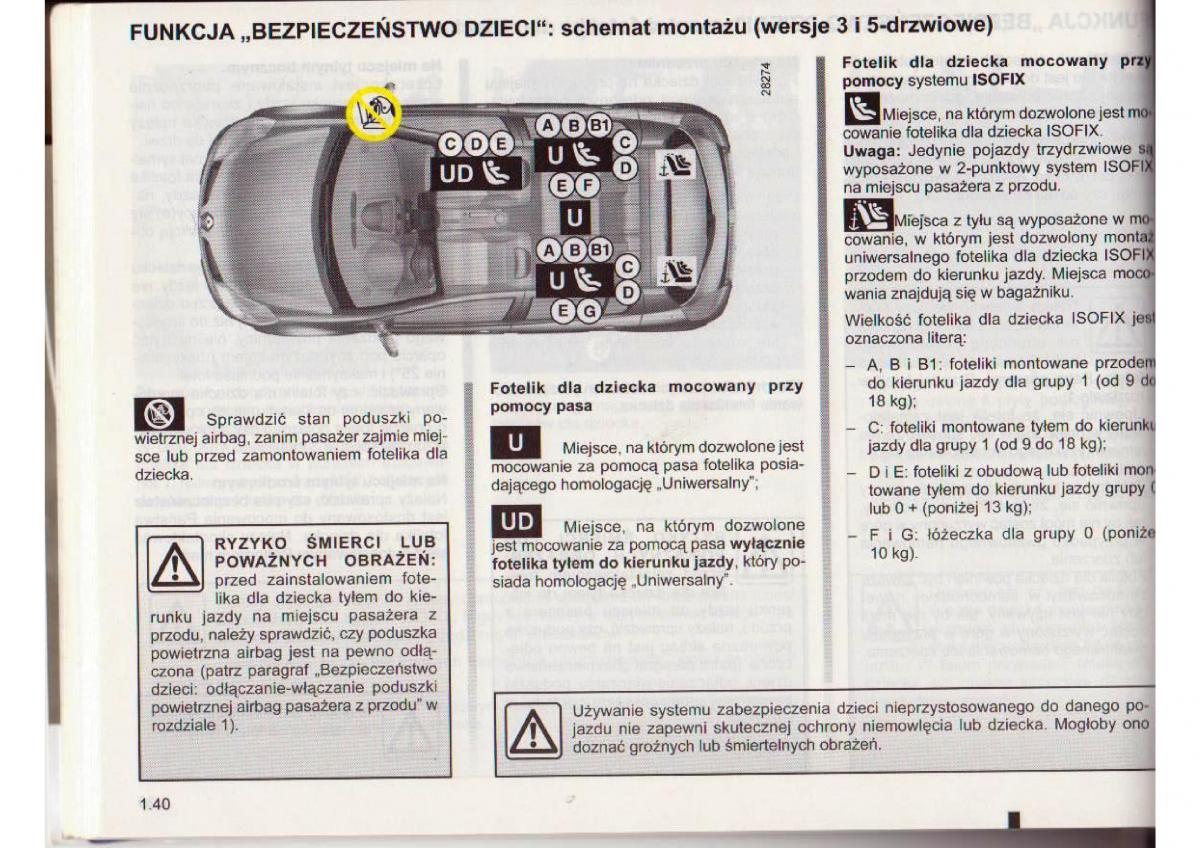 Renault Clio III PHI instrukcja obslugi / page 41