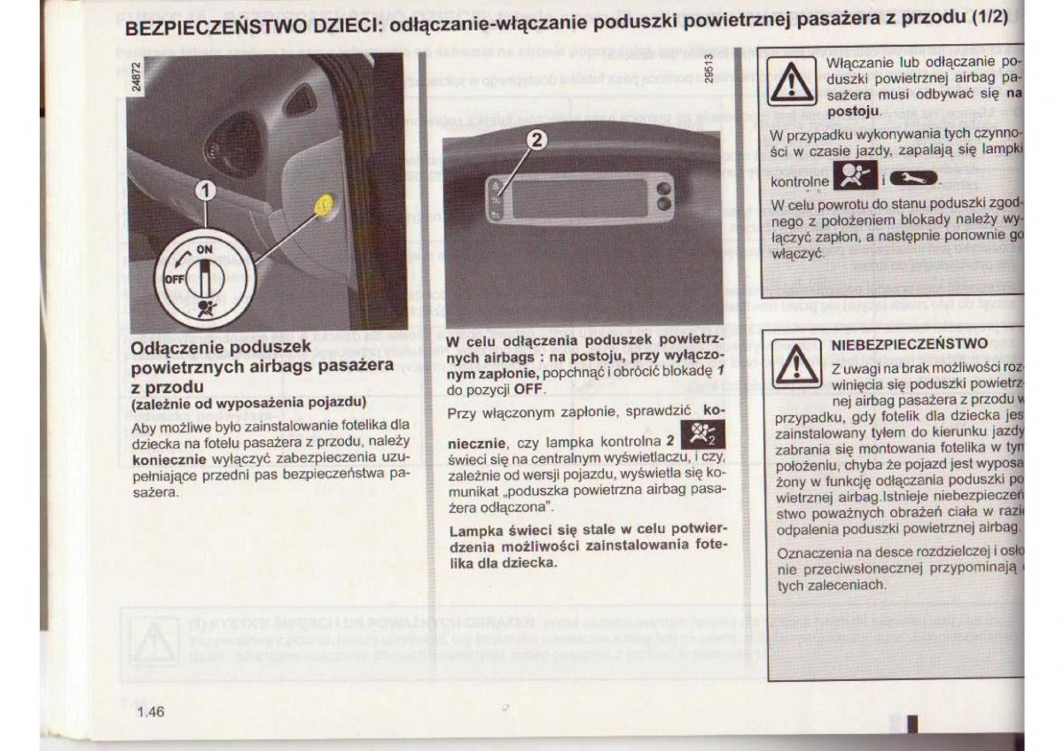 Renault Clio III PHI instrukcja obslugi / page 47