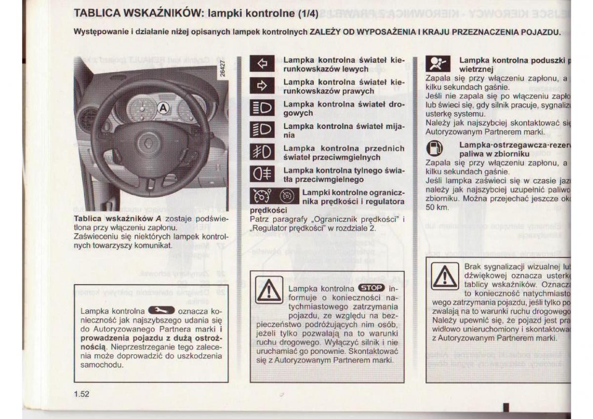 Renault Clio III PHI instrukcja obslugi / page 53