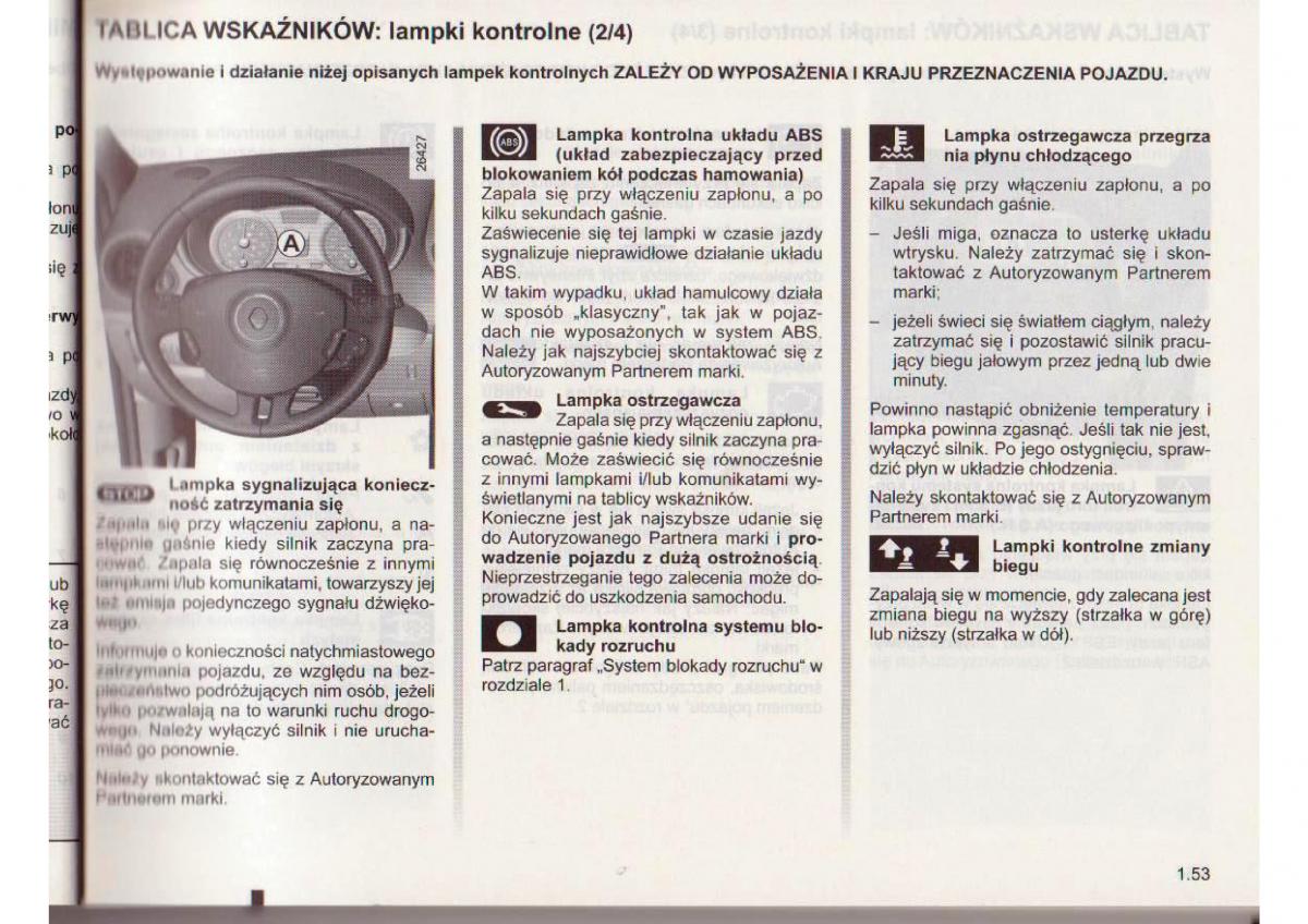 Renault Clio III PHI instrukcja obslugi / page 54