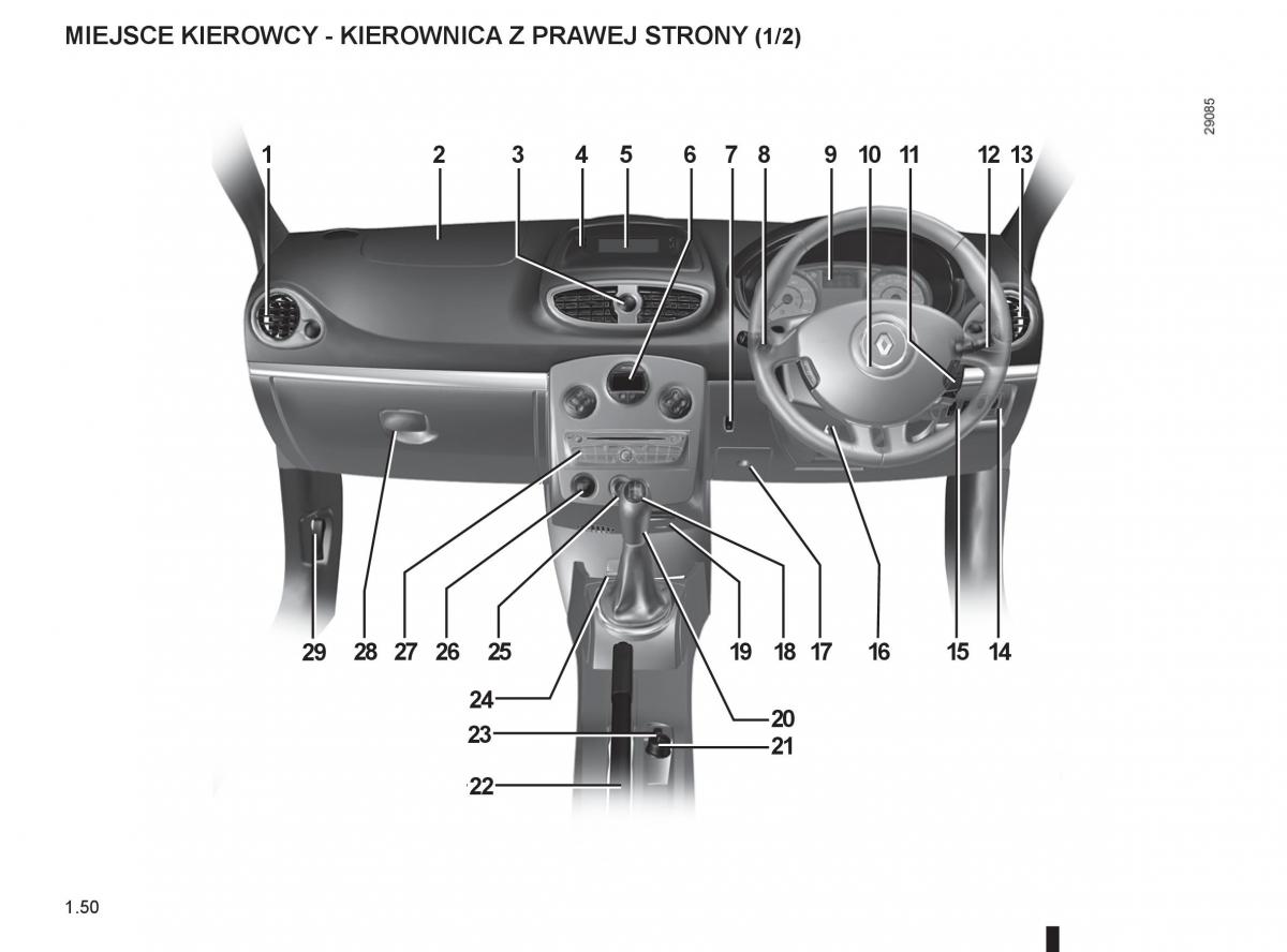 Renault Clio III PHII instrukcja obslugi / page 56