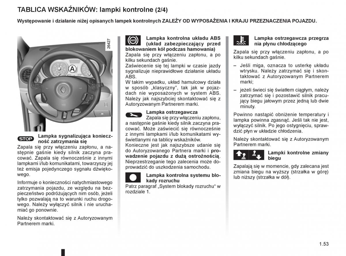 Renault Clio III PHII instrukcja obslugi / page 59