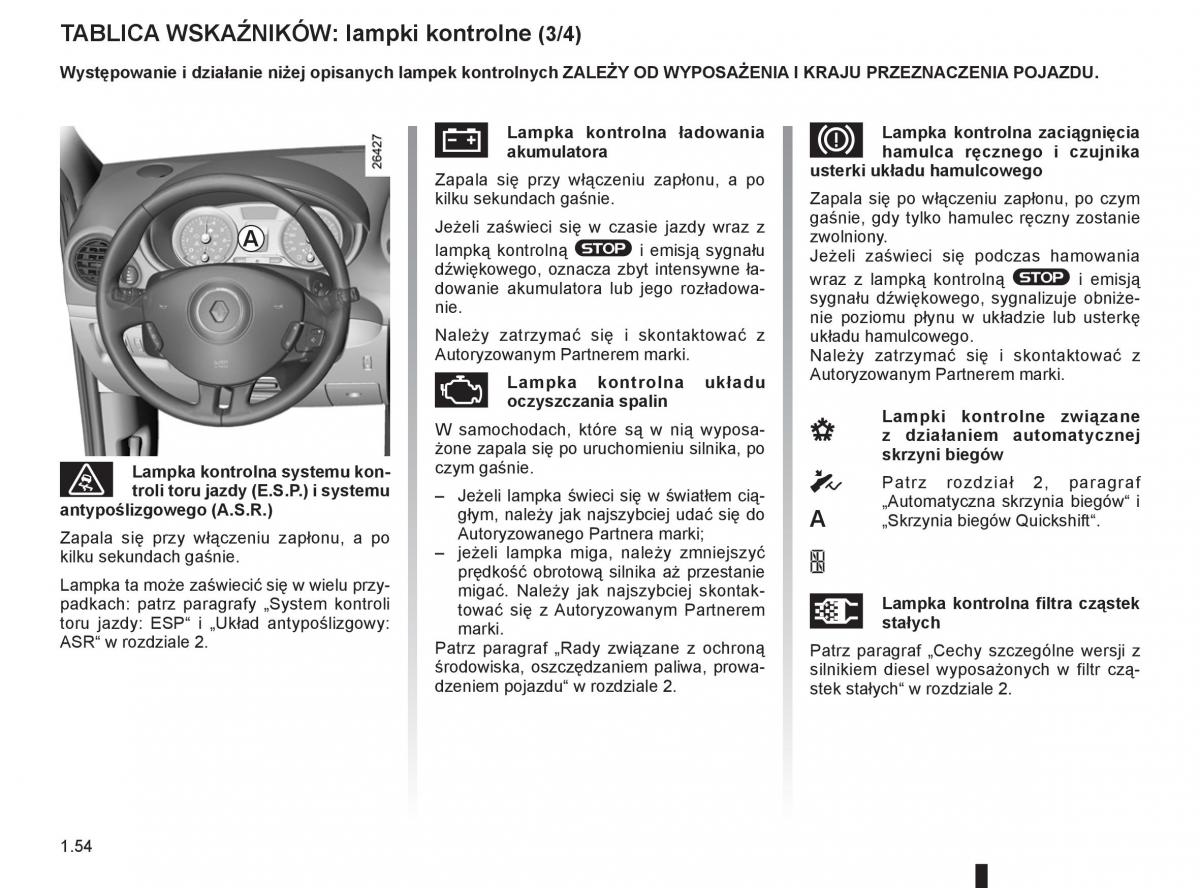 Renault Clio III PHII instrukcja obslugi / page 60