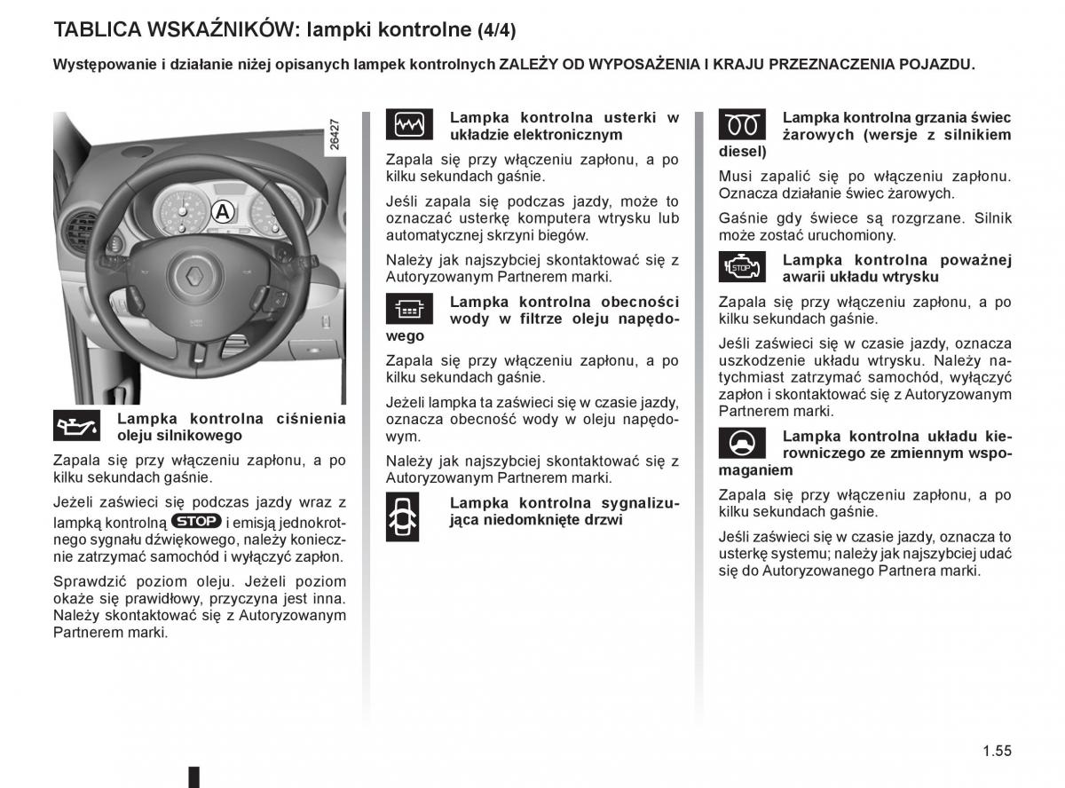 Renault Clio III PHII instrukcja obslugi / page 61