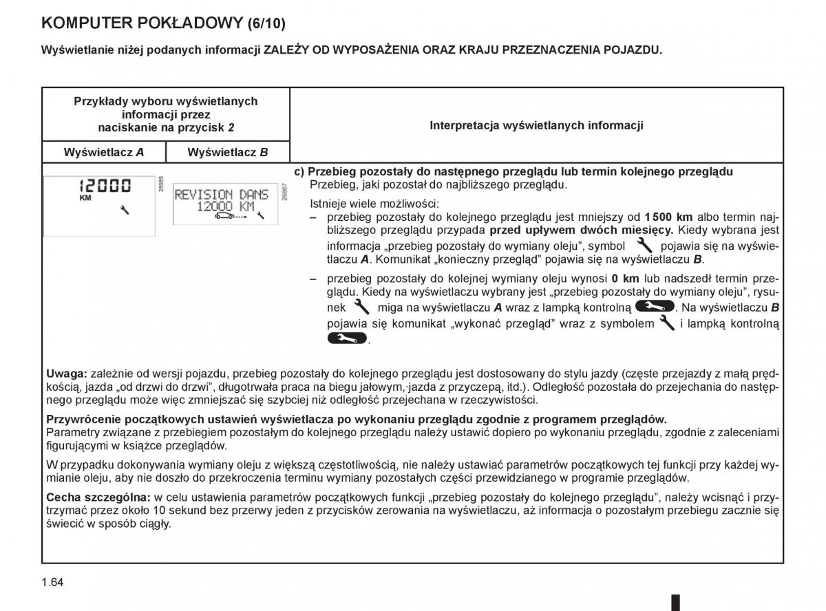 Renault Clio III PHII instrukcja obslugi / page 70