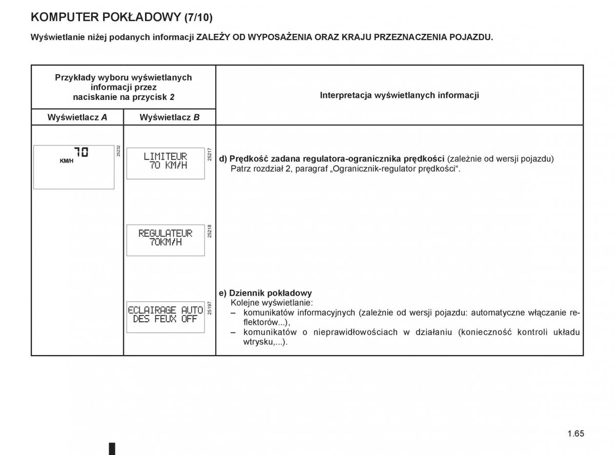 Renault Clio III PHII instrukcja obslugi / page 71