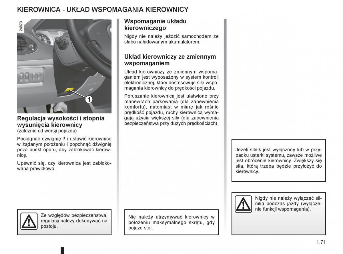 Renault Clio III PHII instrukcja obslugi / page 77