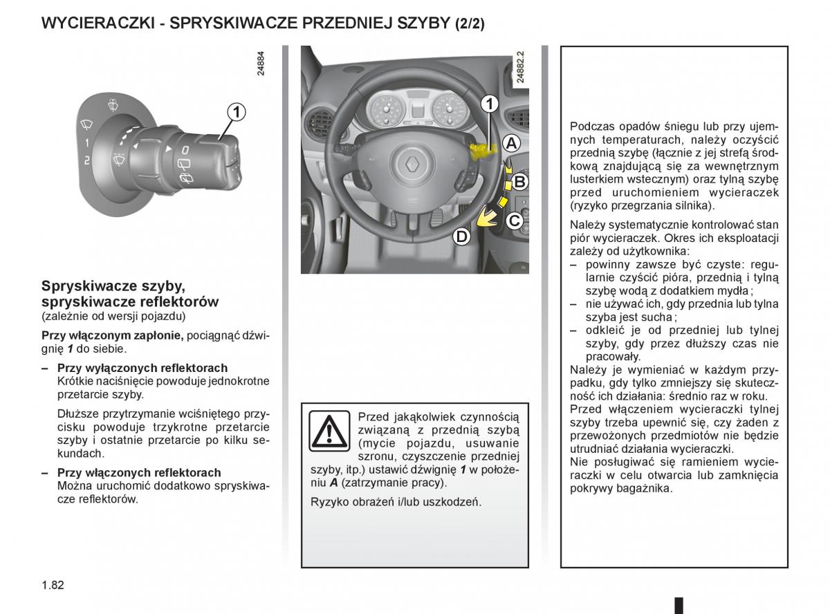 Renault Clio III PHII instrukcja obslugi / page 88