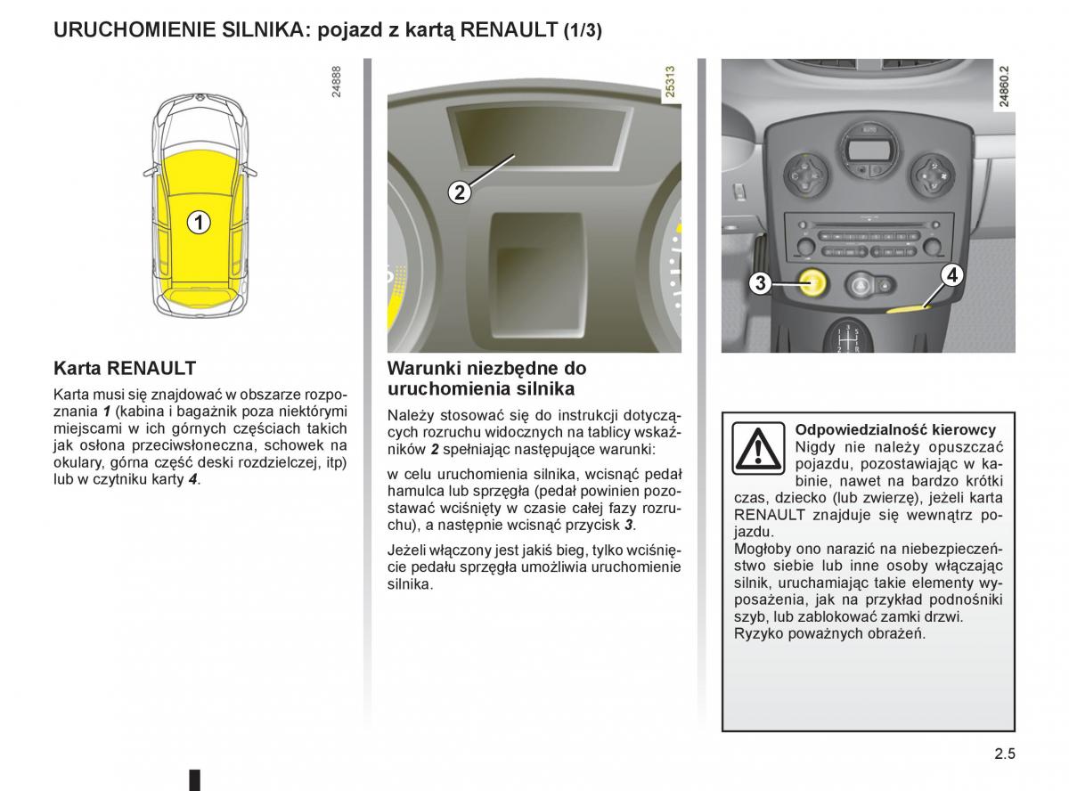 Renault Clio III PHII instrukcja obslugi / page 97