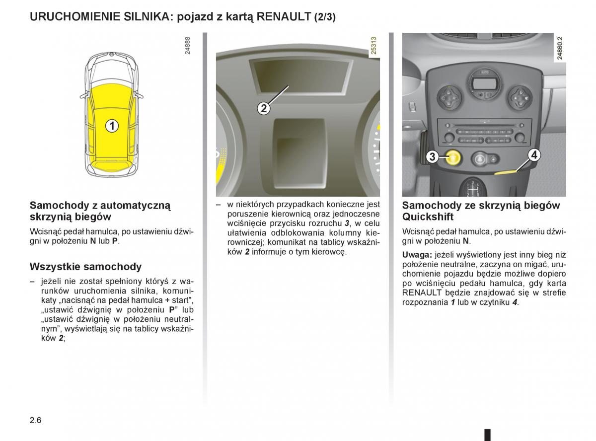 Renault Clio III PHII instrukcja obslugi / page 98