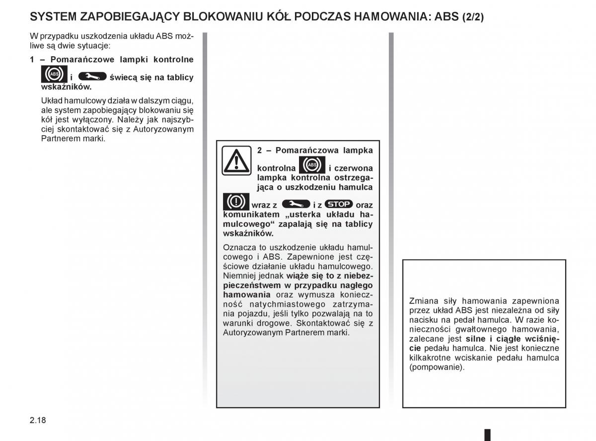 Renault Clio III PHII instrukcja obslugi / page 110