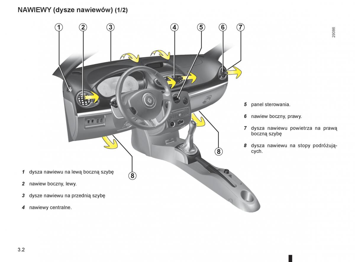 Renault Clio III PHII instrukcja obslugi / page 134