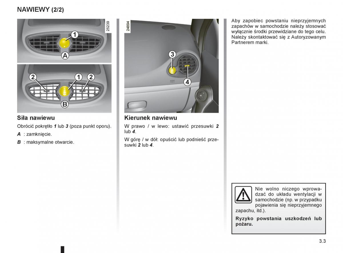 Renault Clio III PHII instrukcja obslugi / page 135