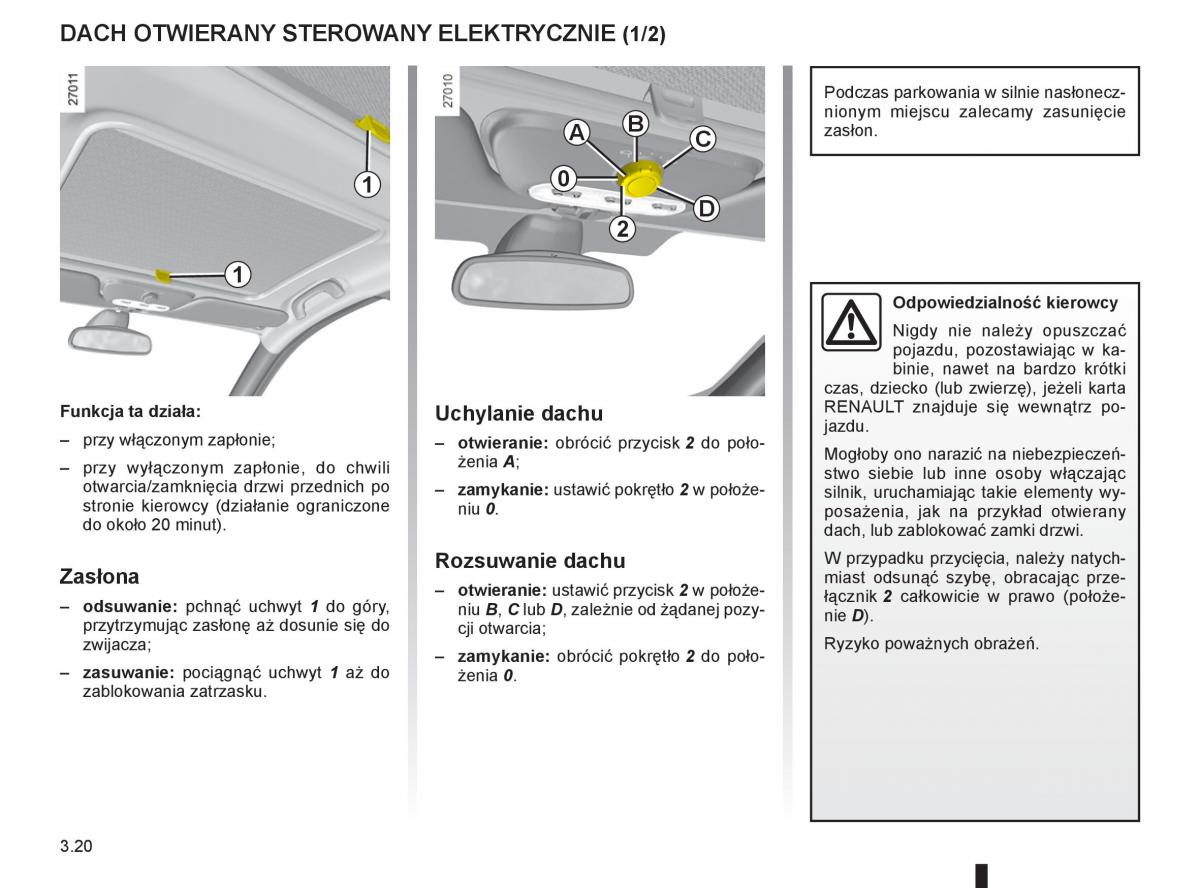 Renault Clio III PHII instrukcja obslugi / page 152