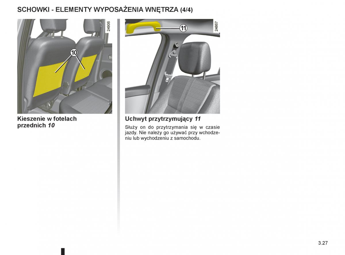 Renault Clio III PHII instrukcja obslugi / page 159