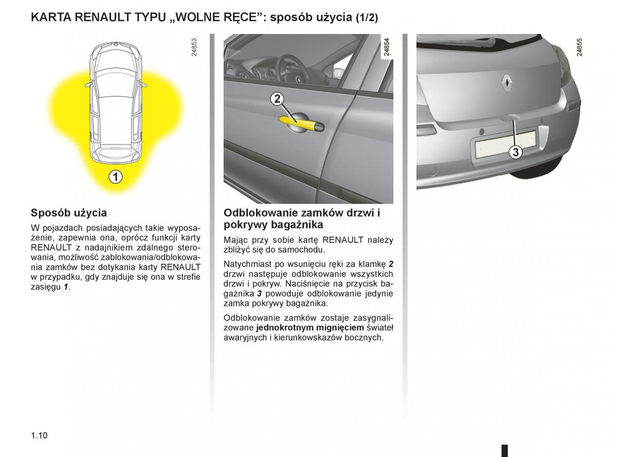 Renault Clio III PHII instrukcja obslugi / page 16