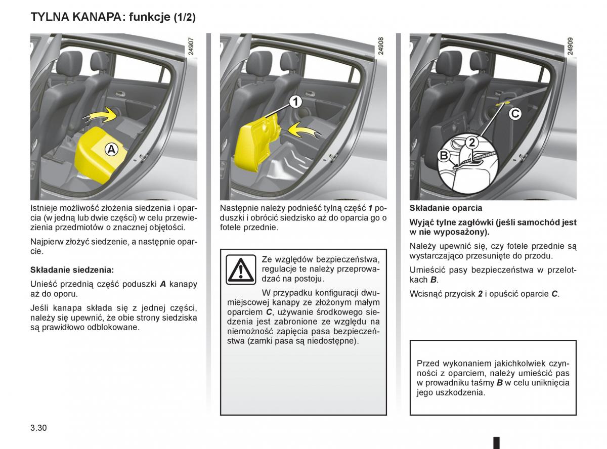 Renault Clio III PHII instrukcja obslugi / page 162