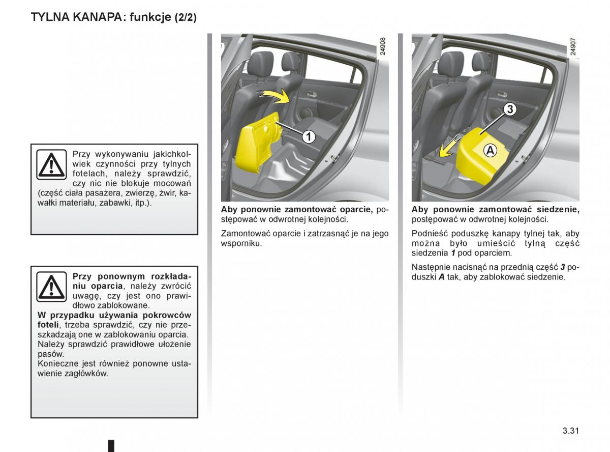 Renault Clio III PHII instrukcja obslugi / page 163