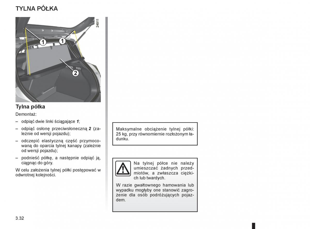 Renault Clio III PHII instrukcja obslugi / page 164