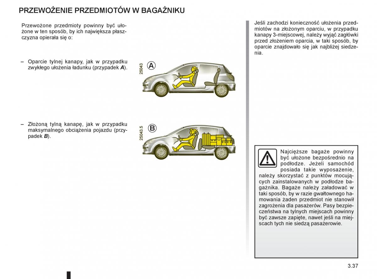 Renault Clio III PHII instrukcja obslugi / page 169