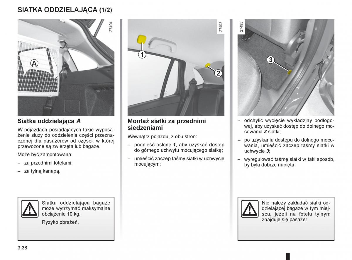 Renault Clio III PHII instrukcja obslugi / page 170