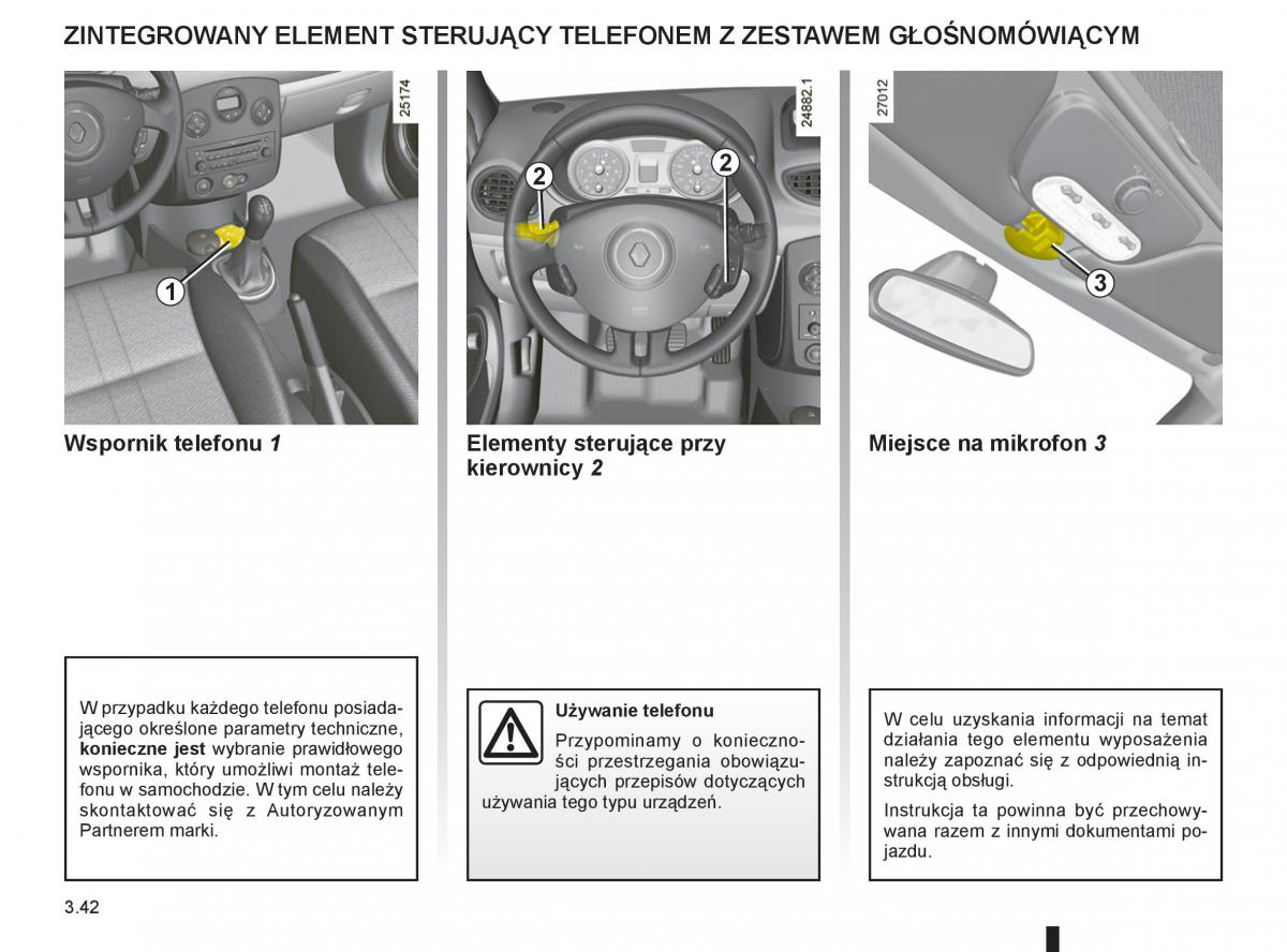 Renault Clio III PHII instrukcja obslugi / page 174