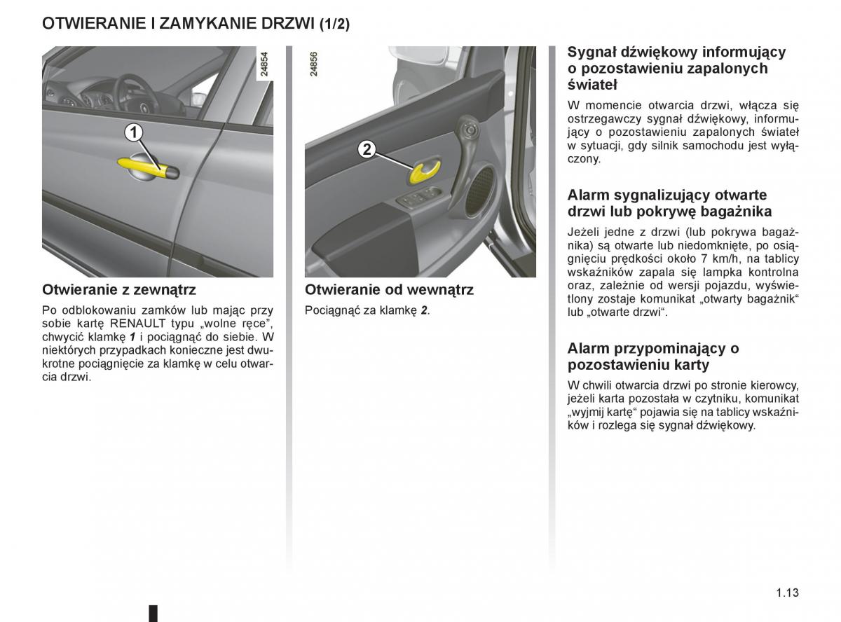 Renault Clio III PHII instrukcja obslugi / page 19