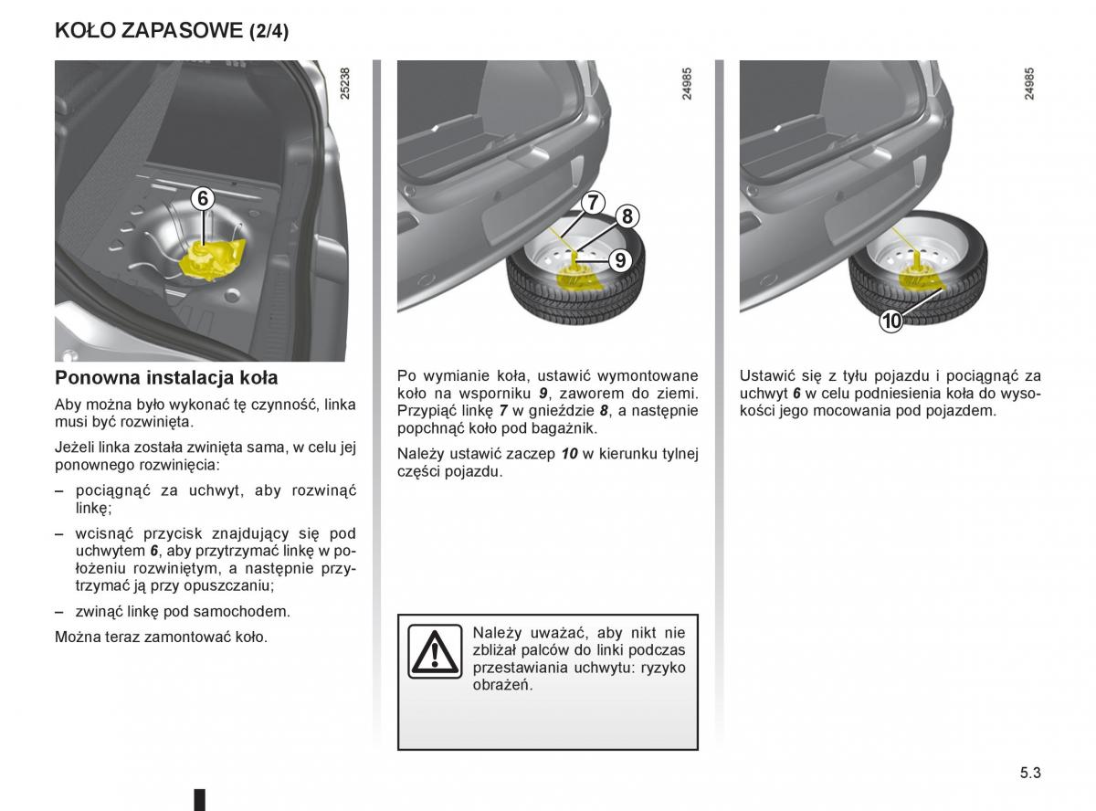 Renault Clio III PHII instrukcja obslugi / page 191