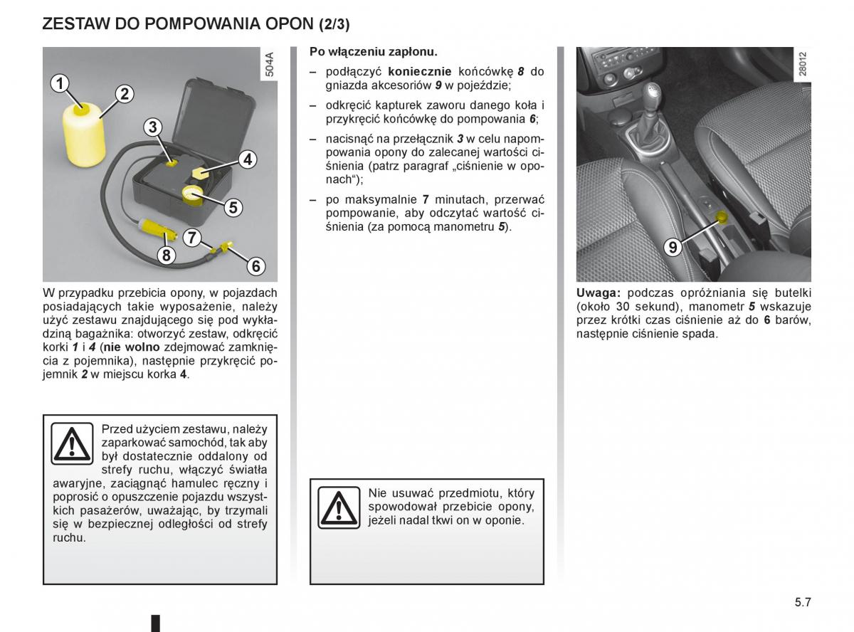 Renault Clio III PHII instrukcja obslugi / page 195