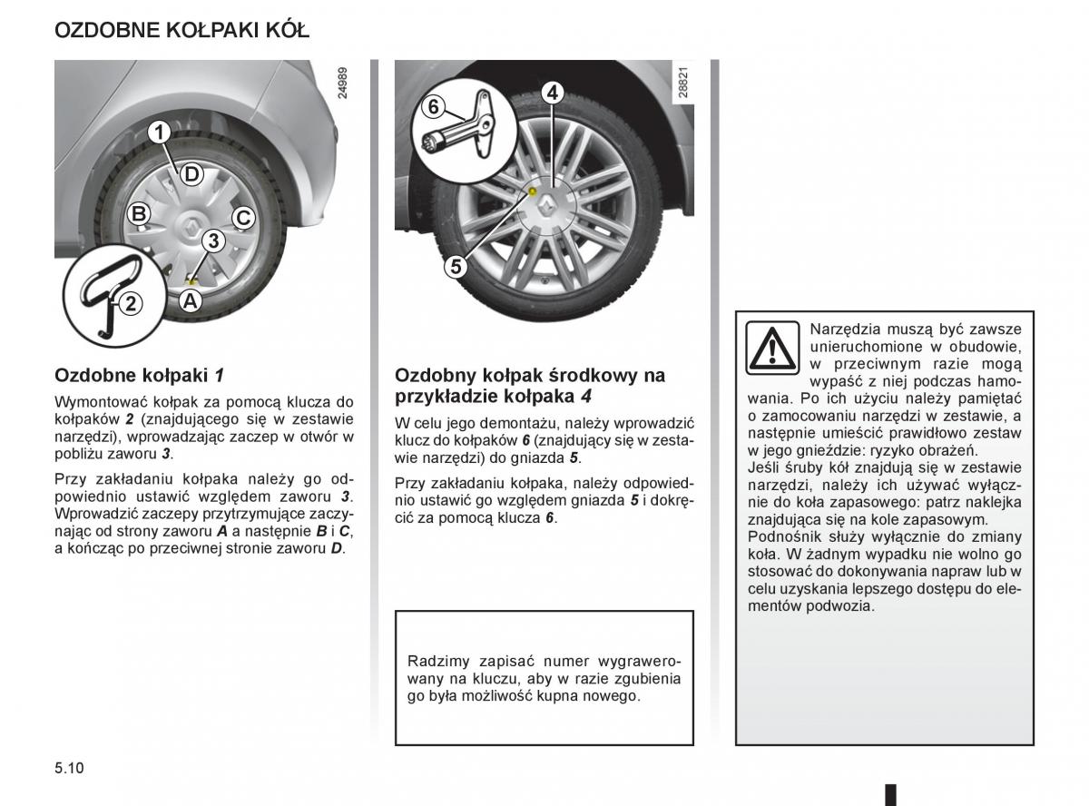 Renault Clio III PHII instrukcja obslugi / page 198