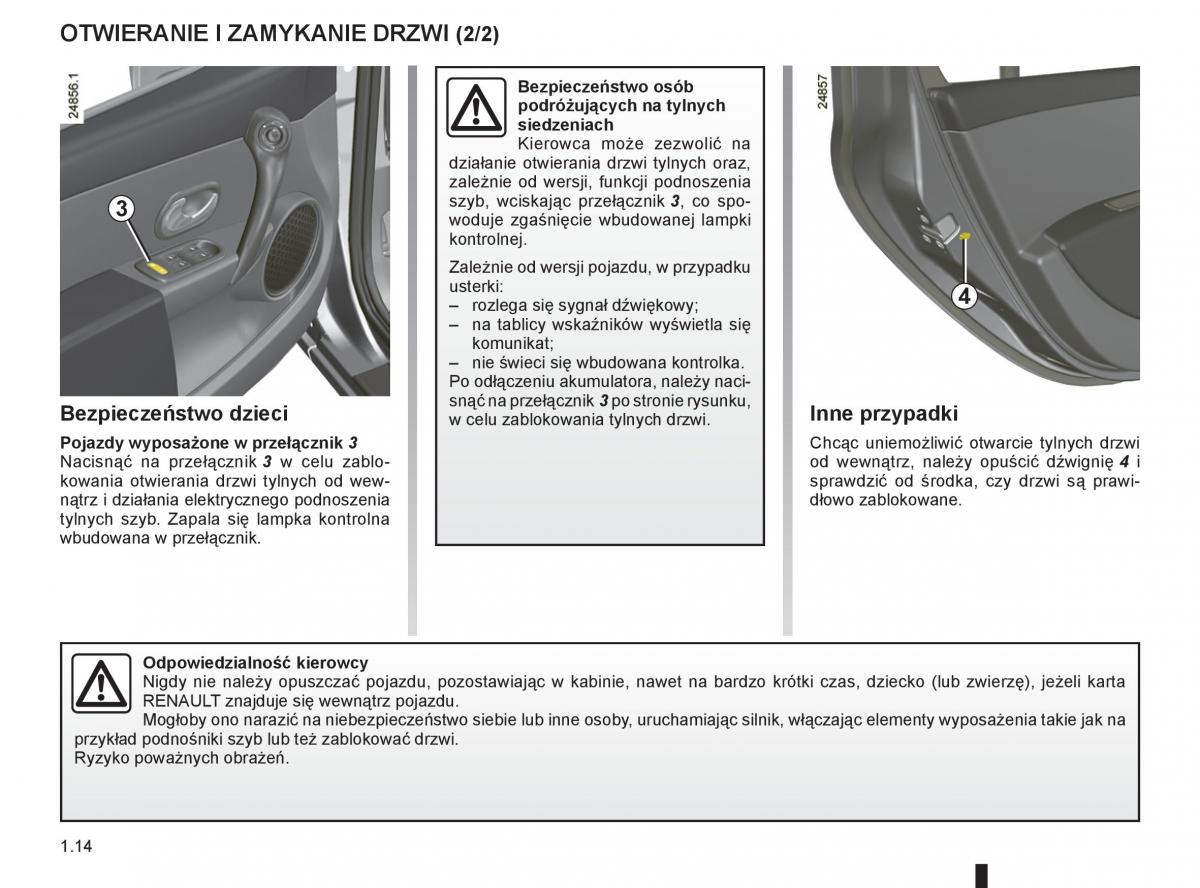 Renault Clio III PHII instrukcja obslugi / page 20