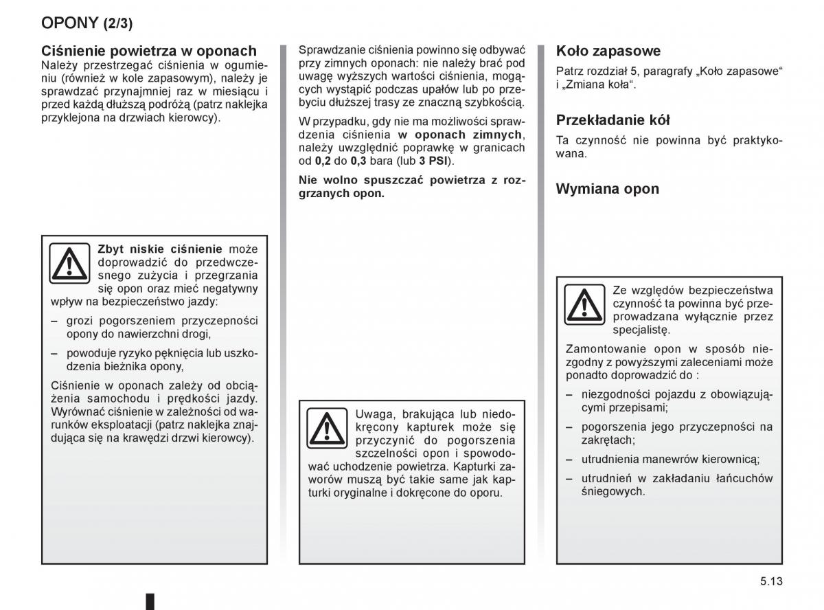 Renault Clio III PHII instrukcja obslugi / page 201