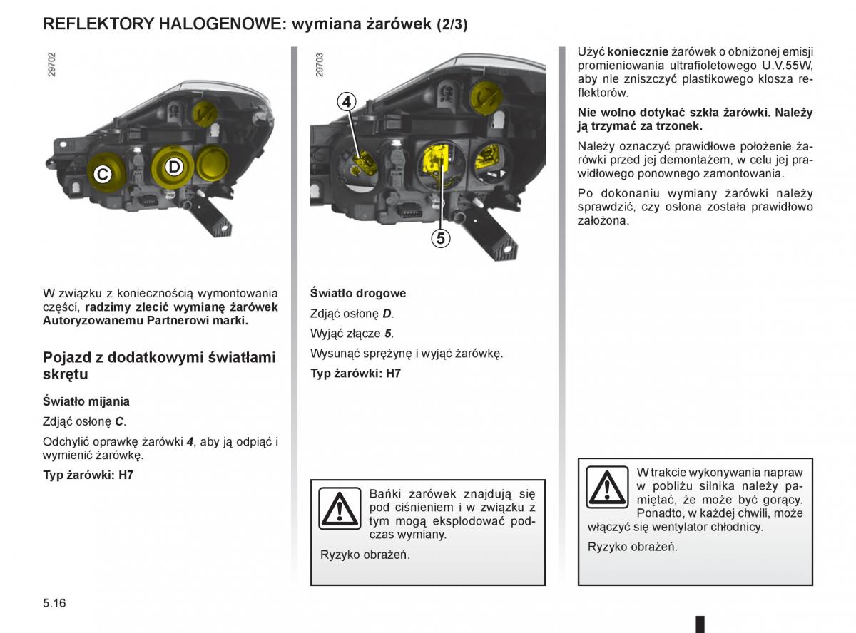 Renault Clio III PHII instrukcja obslugi / page 204