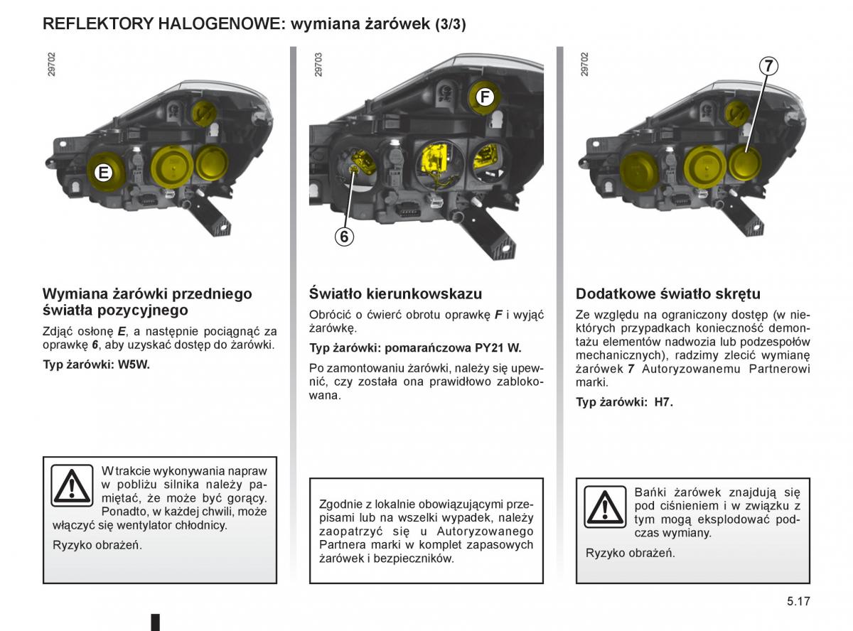 Renault Clio III PHII instrukcja obslugi / page 205