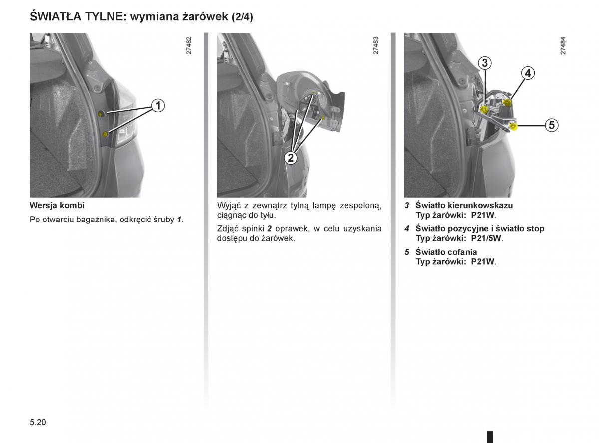 Renault Clio III PHII instrukcja obslugi / page 208