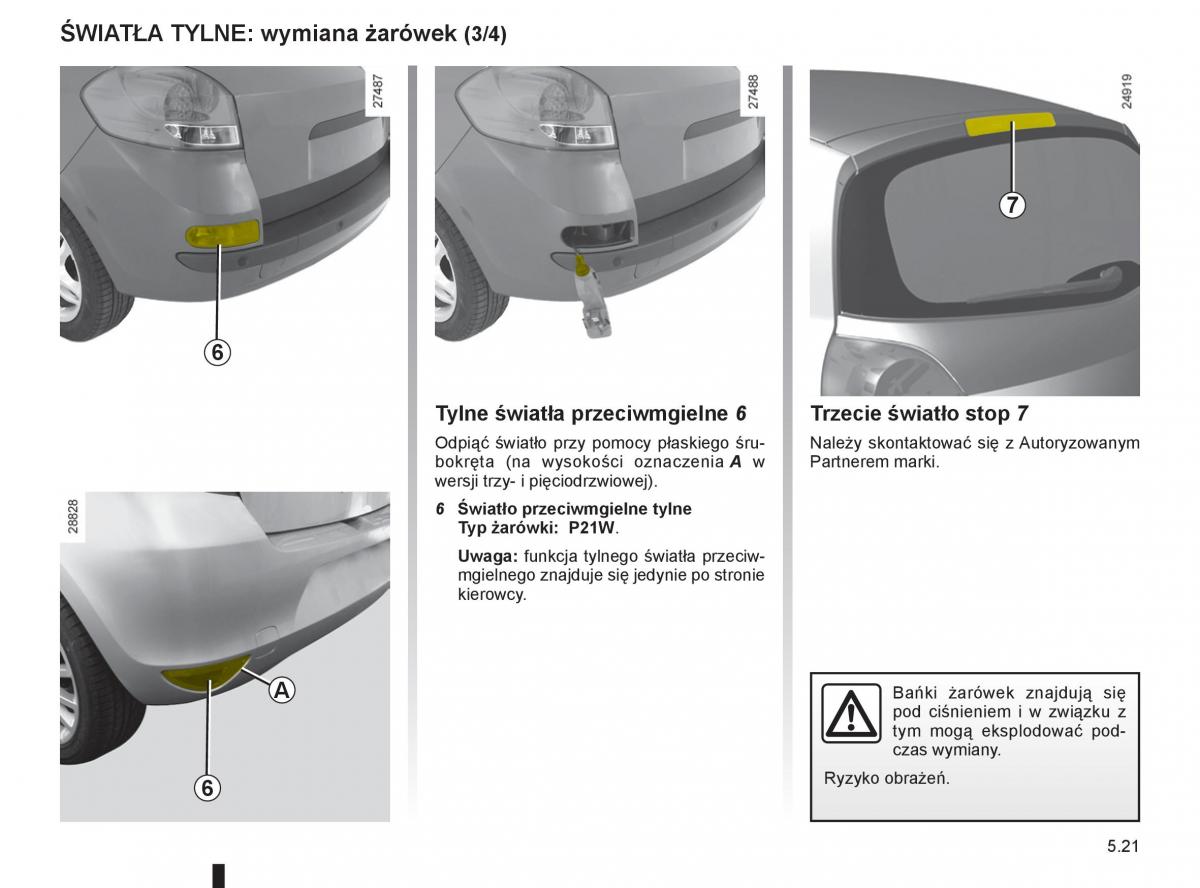 Renault Clio III PHII instrukcja obslugi / page 209