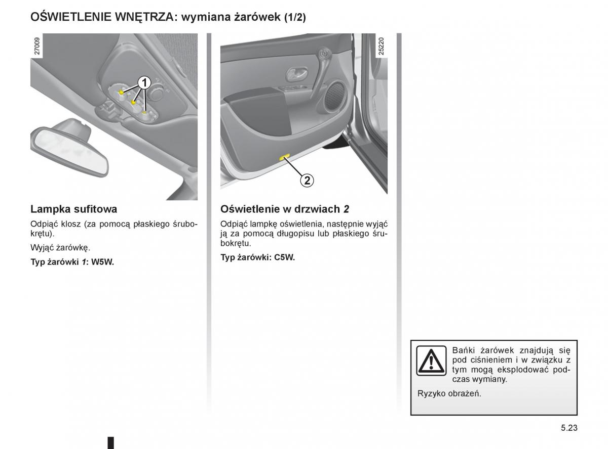 Renault Clio III PHII instrukcja obslugi / page 211